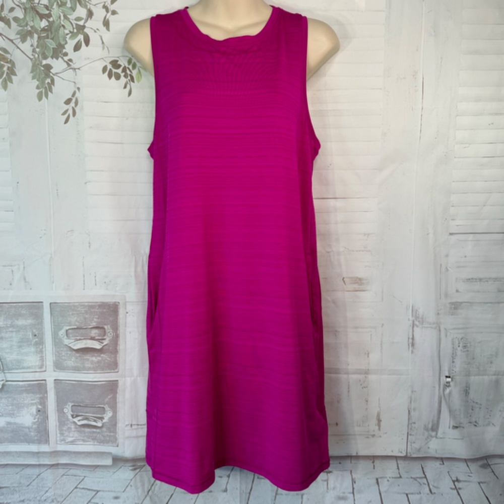 Athleta Womens Pacifia Illume Tank RacerBack Coverup Dress Sz. Small S USED